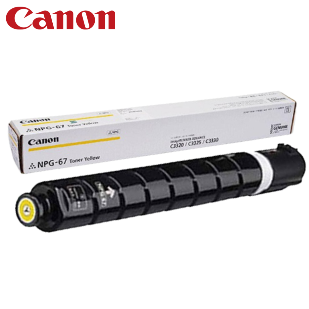 Canon NPG67 Original Toner Cartridge (Yellow)