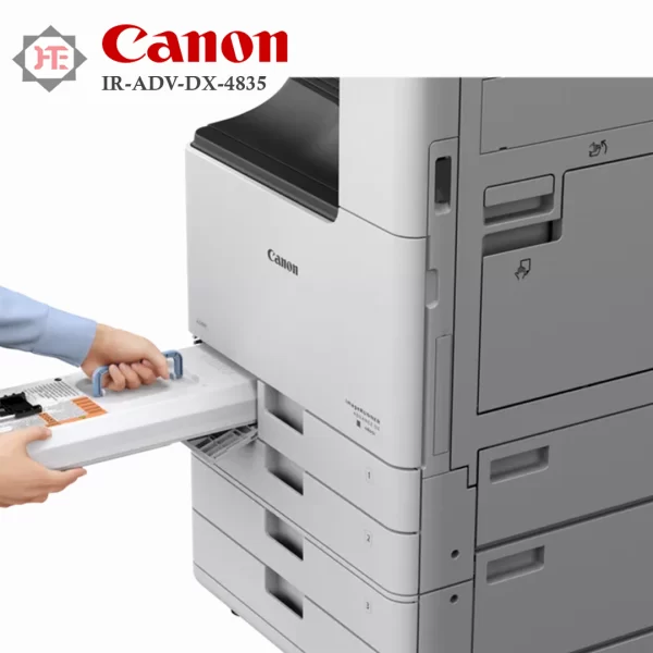 Canon imageRUNNER ADVANCE DX 4835 multifunction printer with advanced document management and security features.