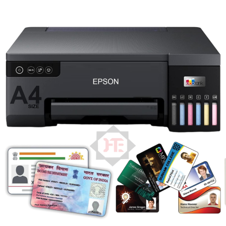 Epson Colour Eco Tank L8050 Photo Printer, Id Card Printer ( Single Function Ink Tank Printer)