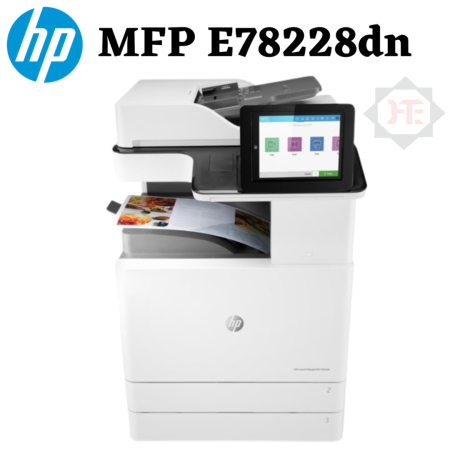 Hp Color LaserJet MFP E78228dn A3 Size Auto Duplex Copier, Printer, Scanner