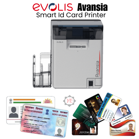 Evolis Avansia Premium Automatic Dual Side Retransfer for High-Definition Smart ID Card Printer