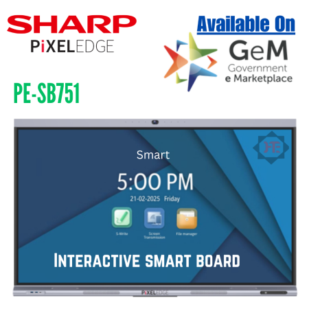 Sharp PixelEdge PESB751 Interactive Smartboard Display Size 75 Inch