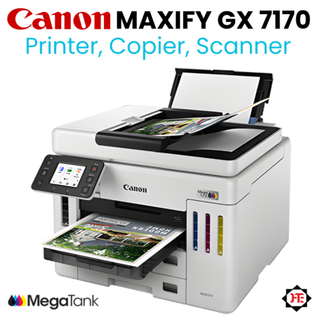 Canon MAXIFY GX7170 Ink Tank Multifunction Colour Printer